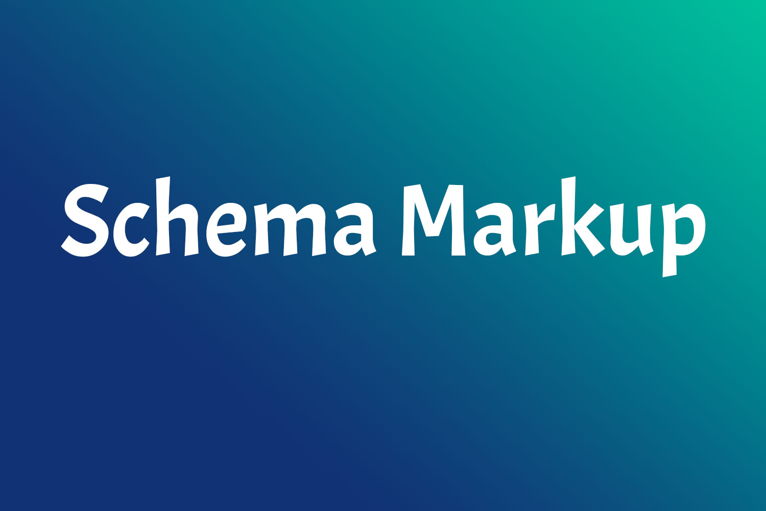 Schema Markup und strukturierte Daten