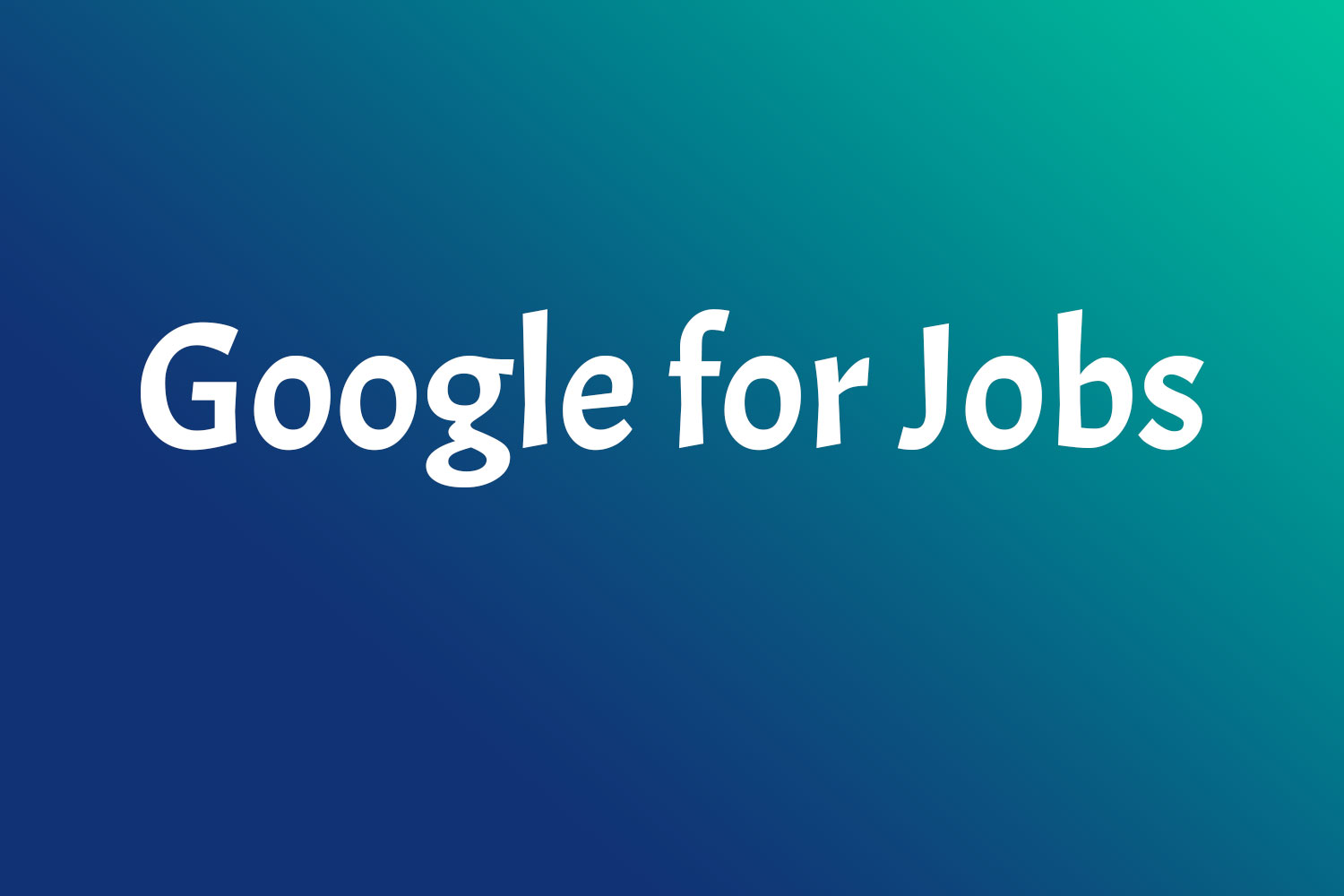 Wie Google for Jobs funktioniert